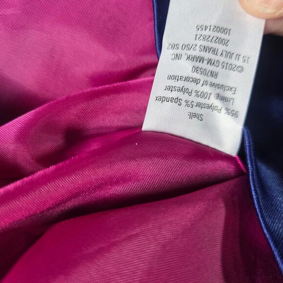 Janie And Jack Infant Girls 6-12M Jewel Tone High Neck Party Holiday Dress EUC - Picture 5 of 10